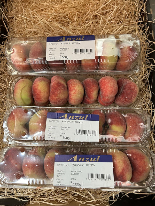 Spain White Flat Peaches / Donut Peaches 500g