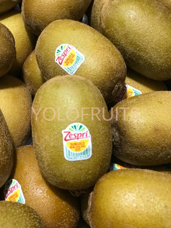 New Zealand Zespri Sungold Kiwis (Set Of 3) Fresh Fruits & Vegetables