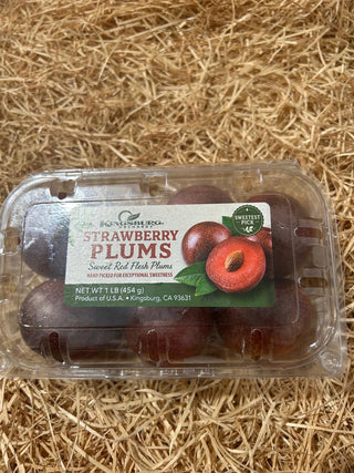 USA Kingsburg Orchard Strawberry Plums, (per box 454g)