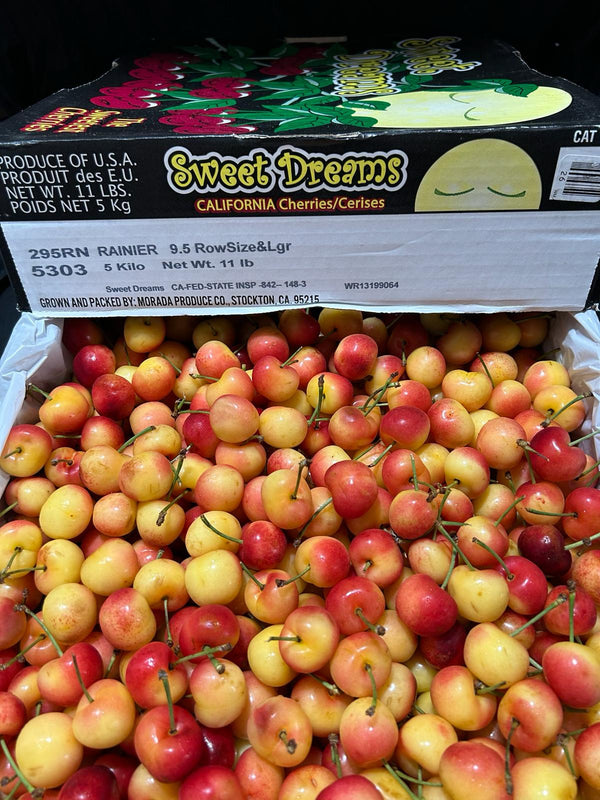 USA Rainier Cherries 9R/9.5R