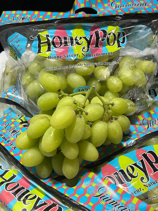 USA Green Seedless Grapes, Sweet Globe (~700g)