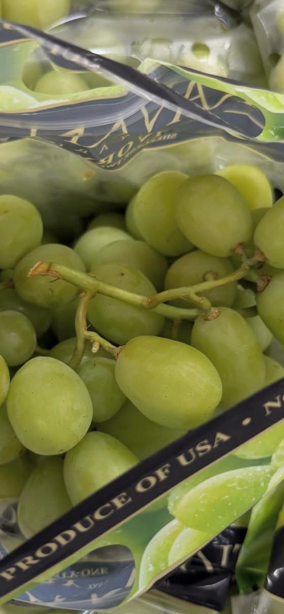 USA Green Seedless Grapes, Sugar Crunch (~700g)