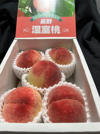 Japan Nagano Premium Momo Peaches Gold Gift Box