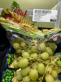 USA AIR CHiEF Green Seedless Grapes -Sweet Globe(~700g)