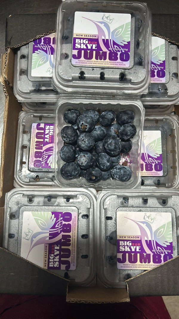 Morocco Big Skye Jumbo Blueberries 125g (Set of 2)