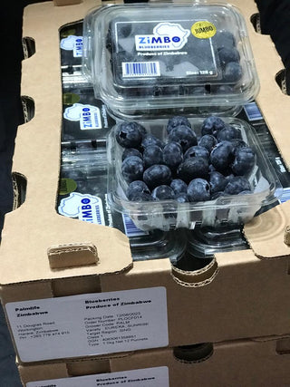 Zimbabwe Zimbo Jumbo Blue Blueberries 125g (Set of 2)