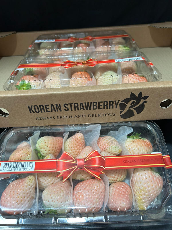 Korea Pink Strawberries (per tray)