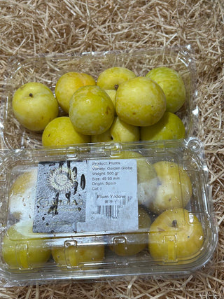 Spain Yellow Plums, Golden Globe (per box 500g)