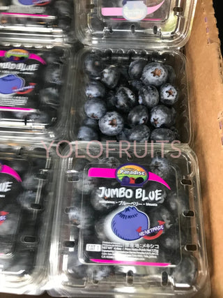 Mexico Heartmade Jumbo Blue Blueberries 125G (Set Of 2) Fresh Fruits & Vegetables