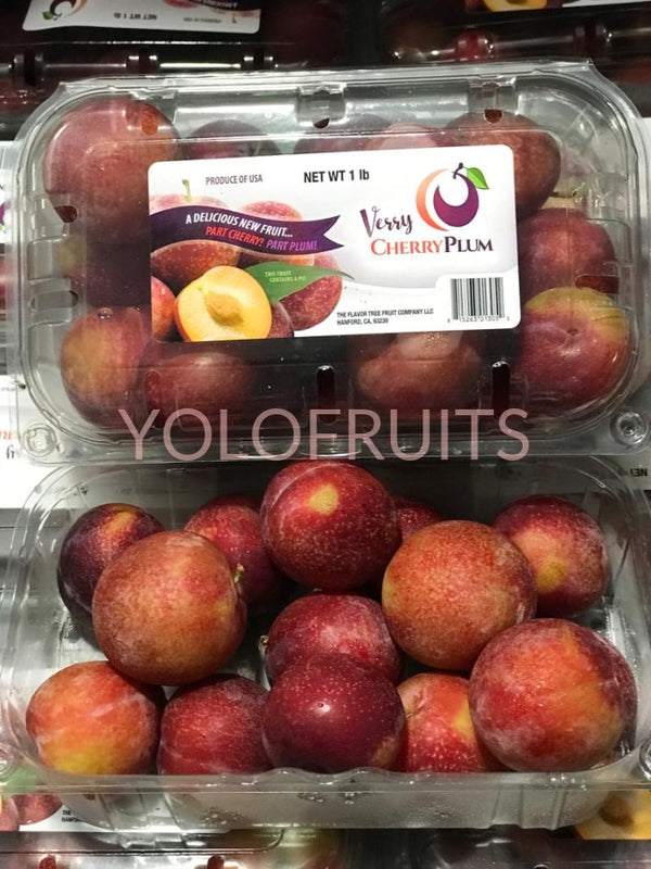 Usa Verry Cherry Plums Sweet Pixie (Per Box 454G) Fresh Fruits & Vegetables