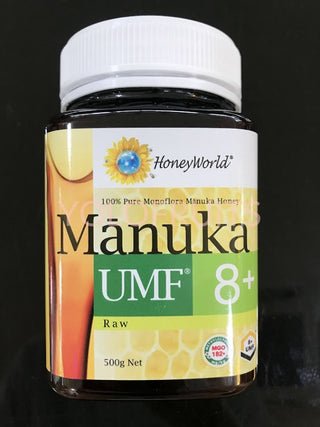 Add-Ons: Honey Nz Honeyworld Manuka Umf8+