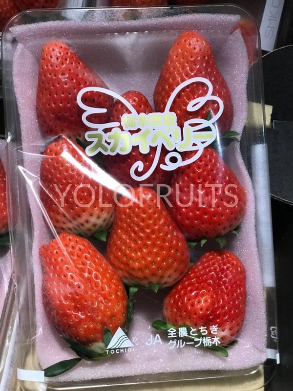 Japan Tochigi Skyberry Strawberries (Per Tray)