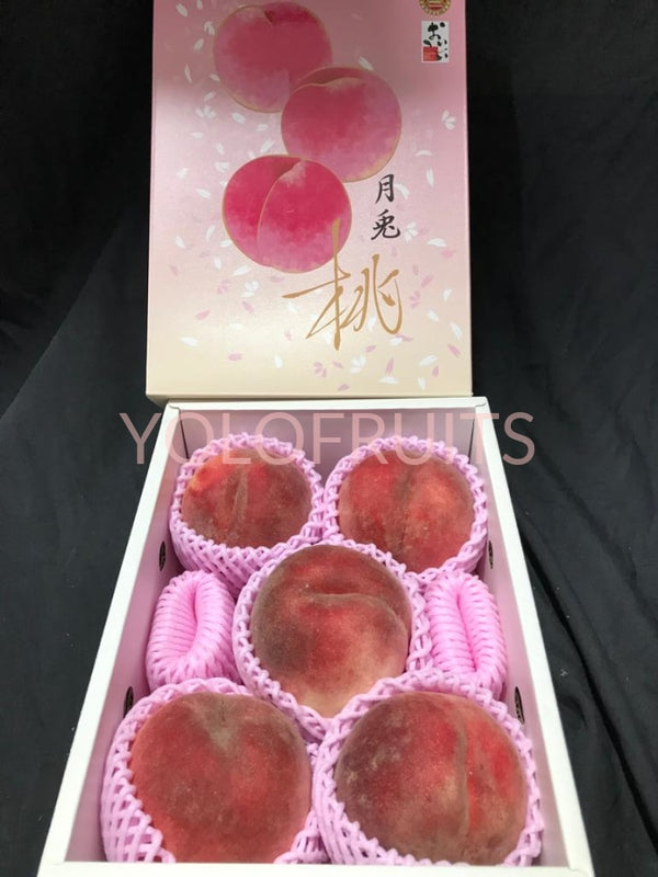 Japan Yamanashi Tsuki Usagi Moon Rabbit Momos Peaches