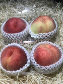 Japan Yamanashi White Momo Peaches (Box Of 2) Fresh Fruits & Vegetables