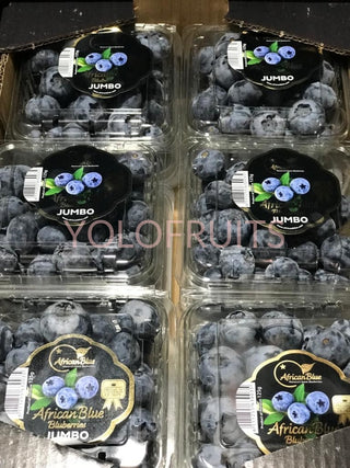 Morocco Africa Blue Jumbo Blueberries 125G (Set Of 2) Fresh Fruits & Vegetables