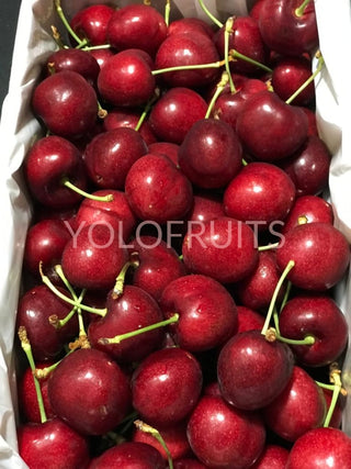 New Zealand Dunstan Hills Red Cherries 32Mm Variety: Lapins 500G Fresh Fruits & Vegetables